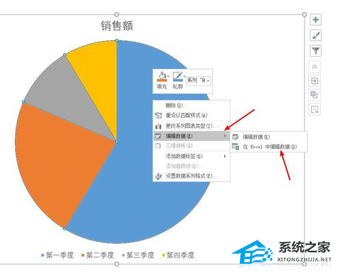 PPT双层饼图怎么制作？PPT双层饼图制作教程