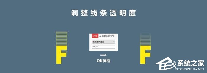 PPT字母拖影效果如何制作？PPT制作字母拖影效果教程